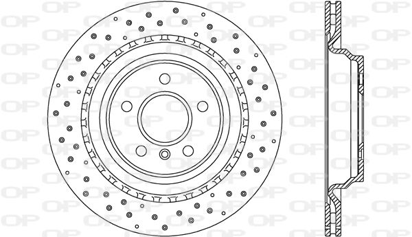 OPEN PARTS Тормозной диск BDR2699.20